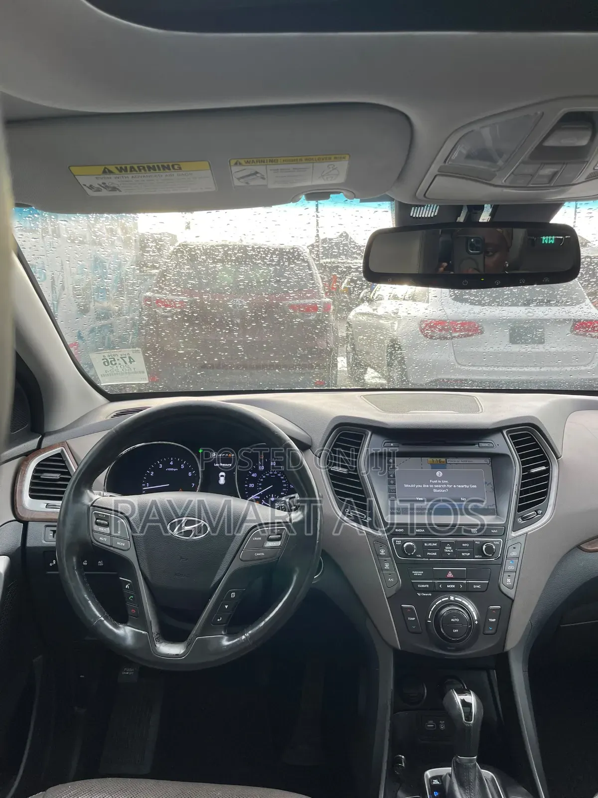Hyundai Santa Fe 2017 Gray