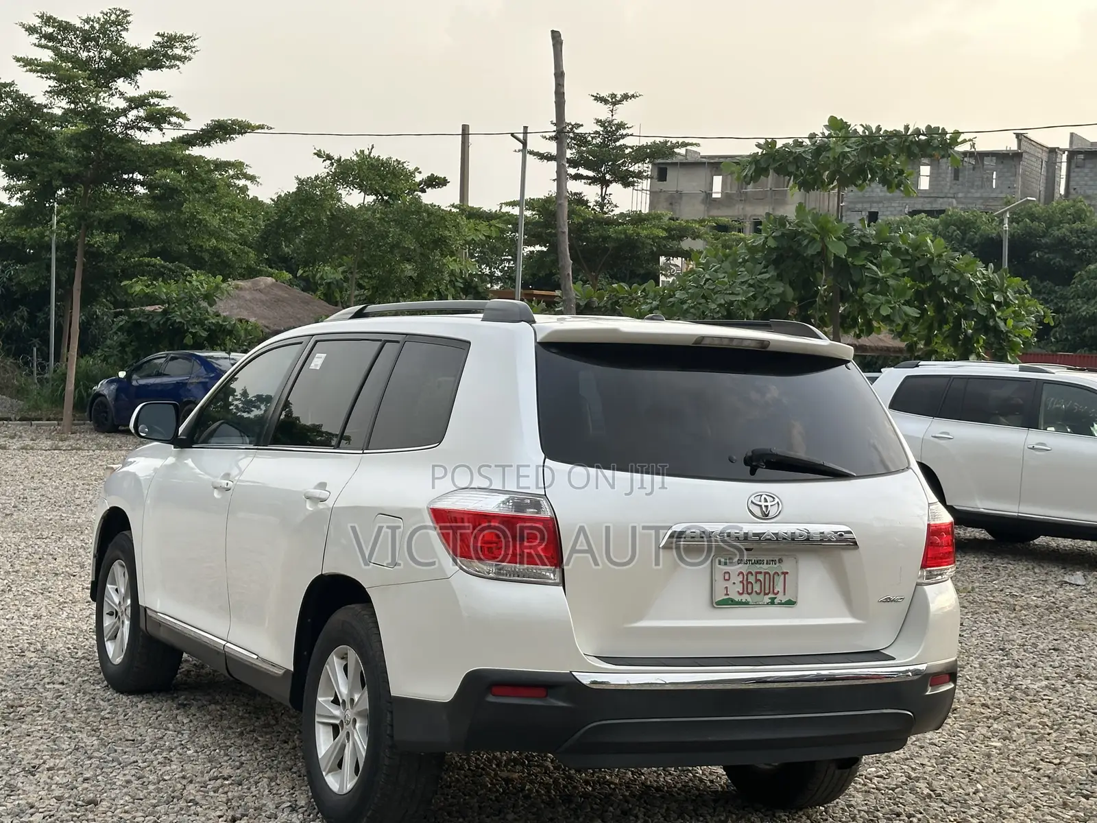 Toyota Highlander Limited 2012 White