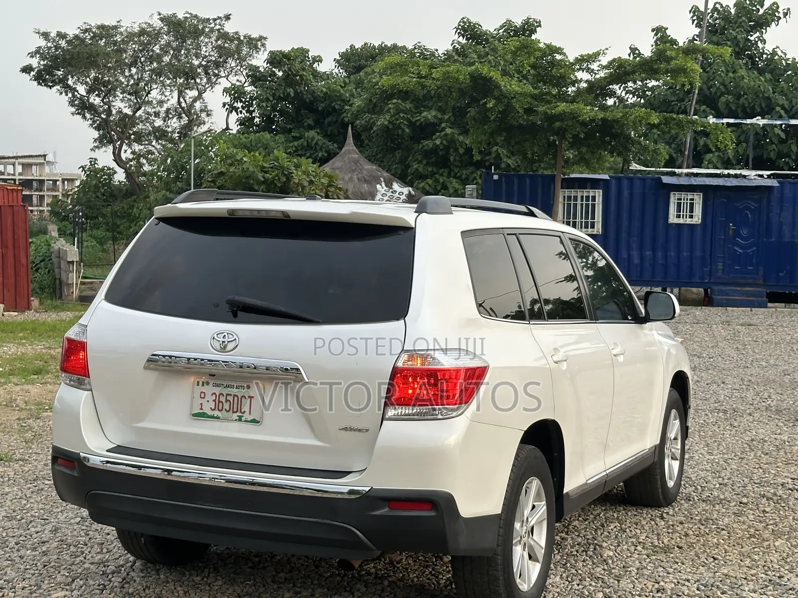 Toyota Highlander Limited 2012 White