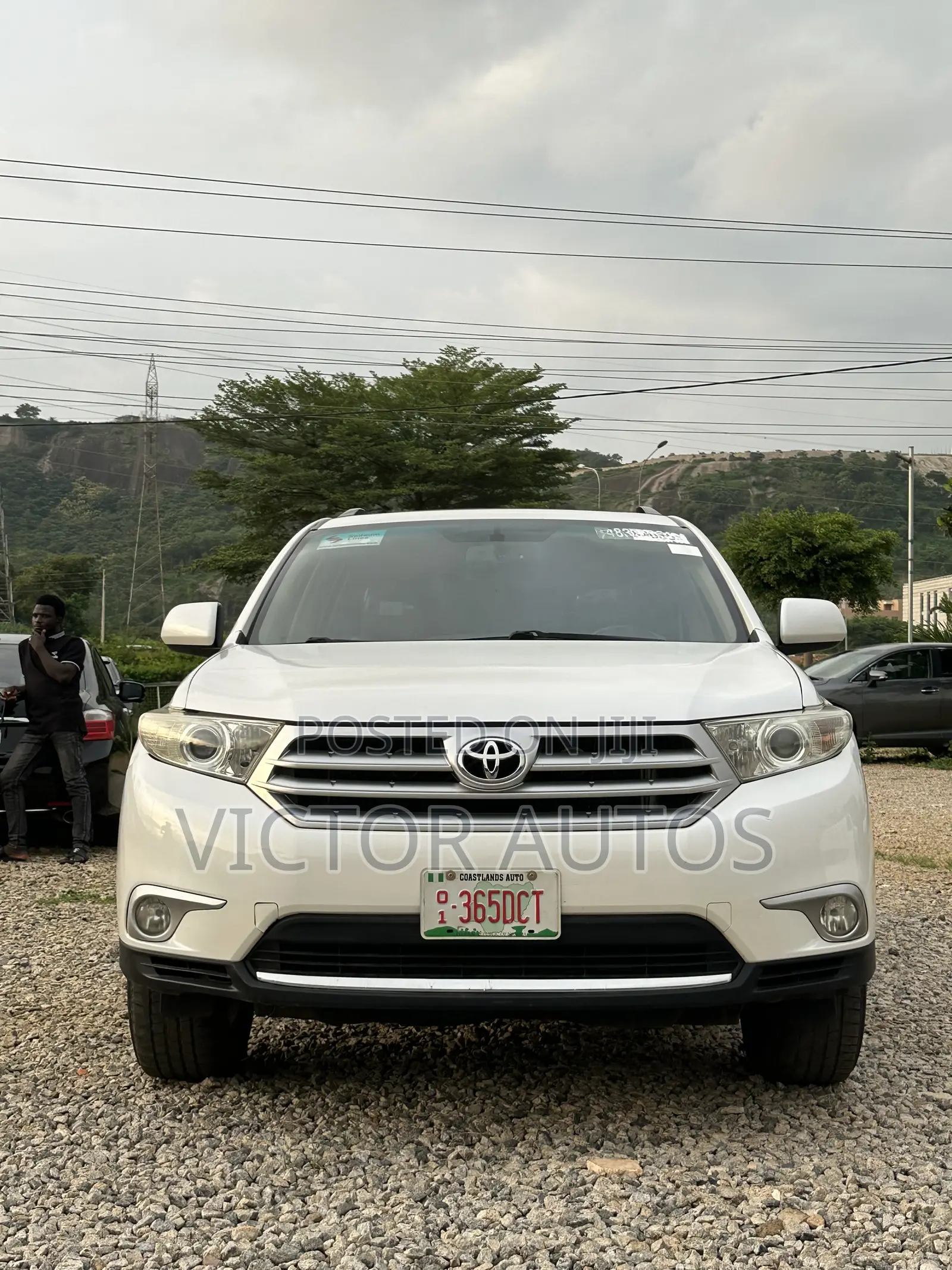 Toyota Highlander Limited 2012 White