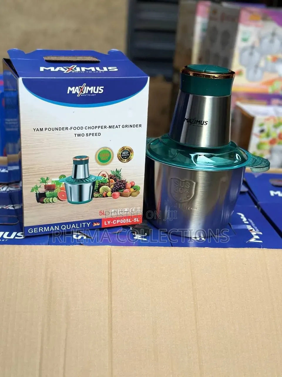5L MAXIMUS Yam Pounder/Food Processor