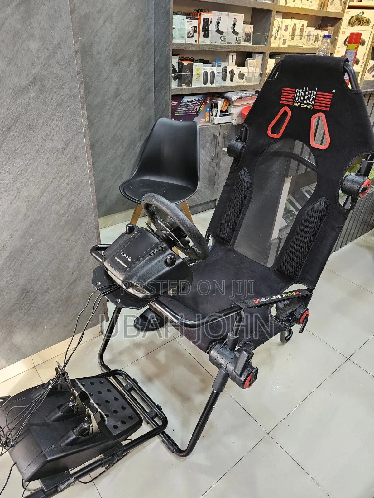 Next Level FGT Lite Racing Cockpit With Wheel, Gearshifter Pedal