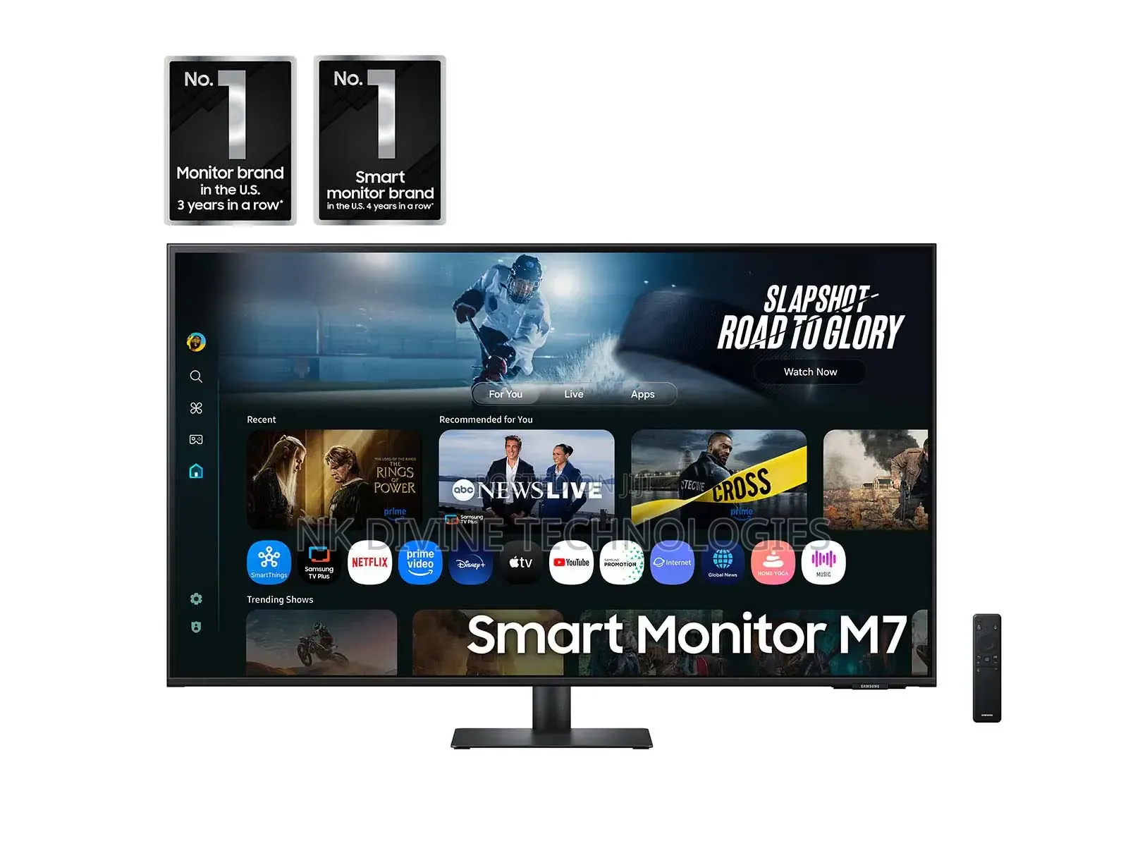 Ls43fm702uexxs Samsung 43" Flat Smart Monitor M7 M70f Samsung
