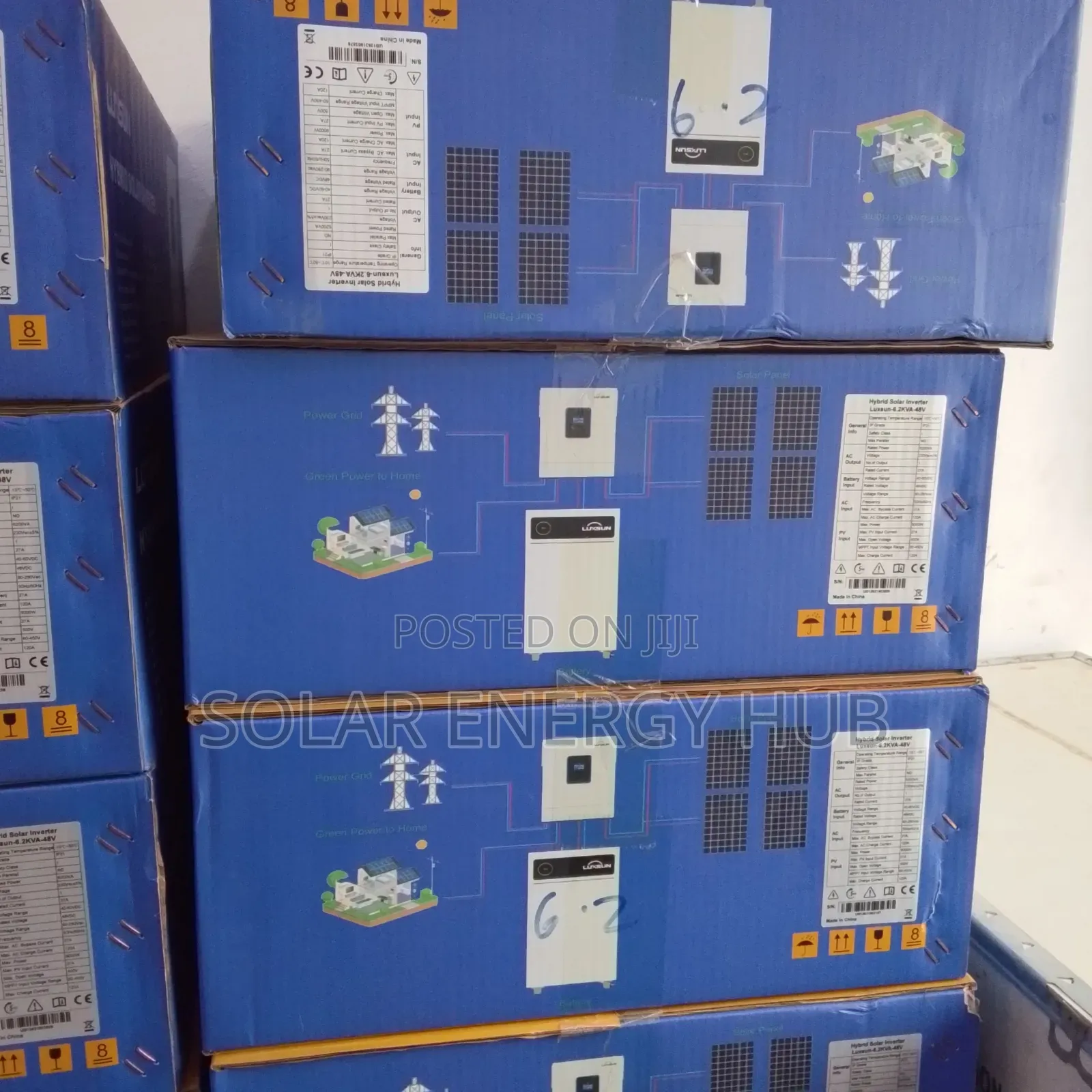 6.2kv/48v Luxsun Hybrid Inverter
