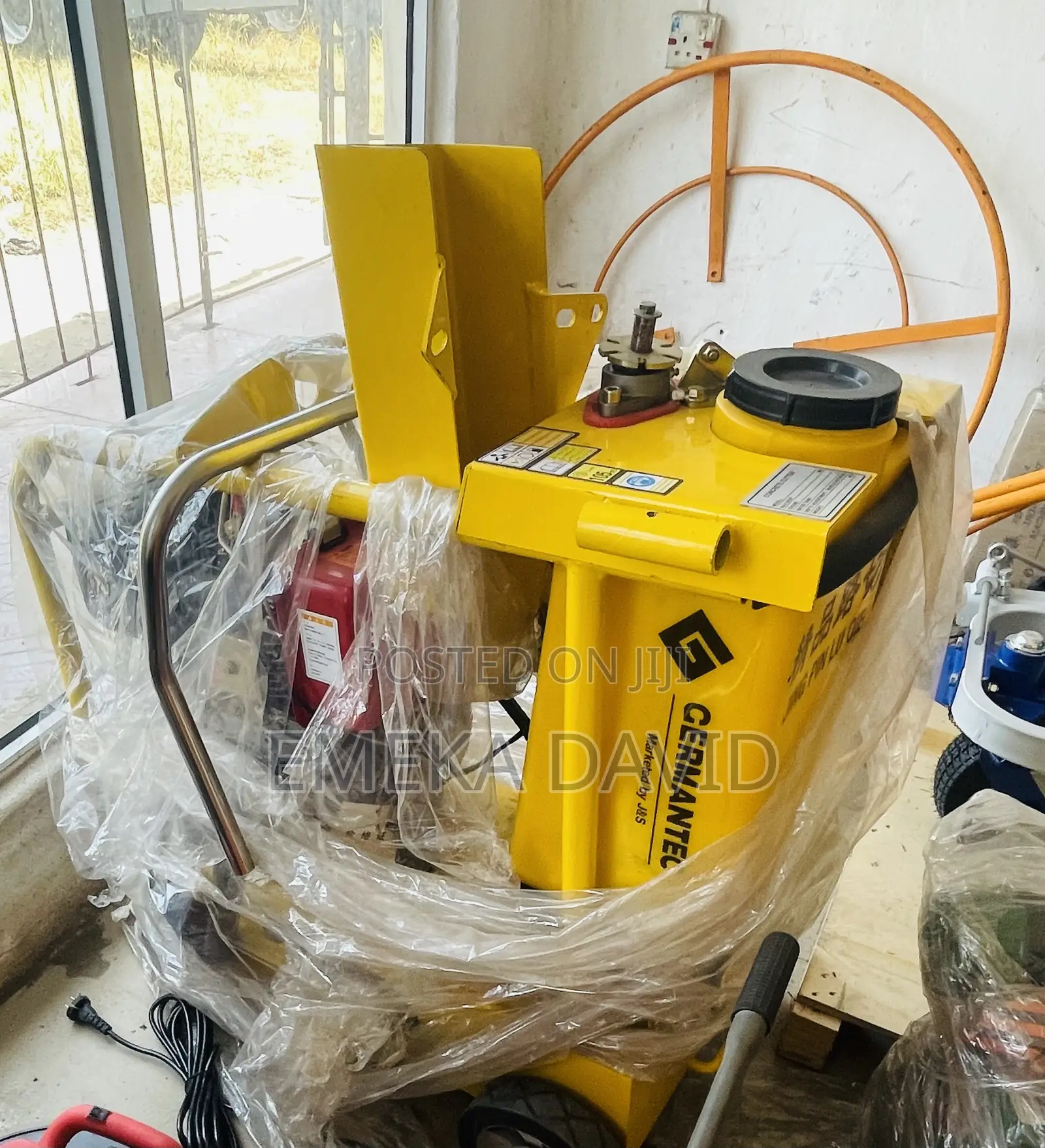 Diesel-Powered Concrete and Asphalt Cutting Machine.