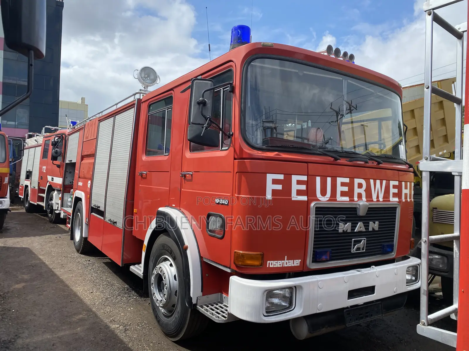 Fire Service Truck 3-Functions