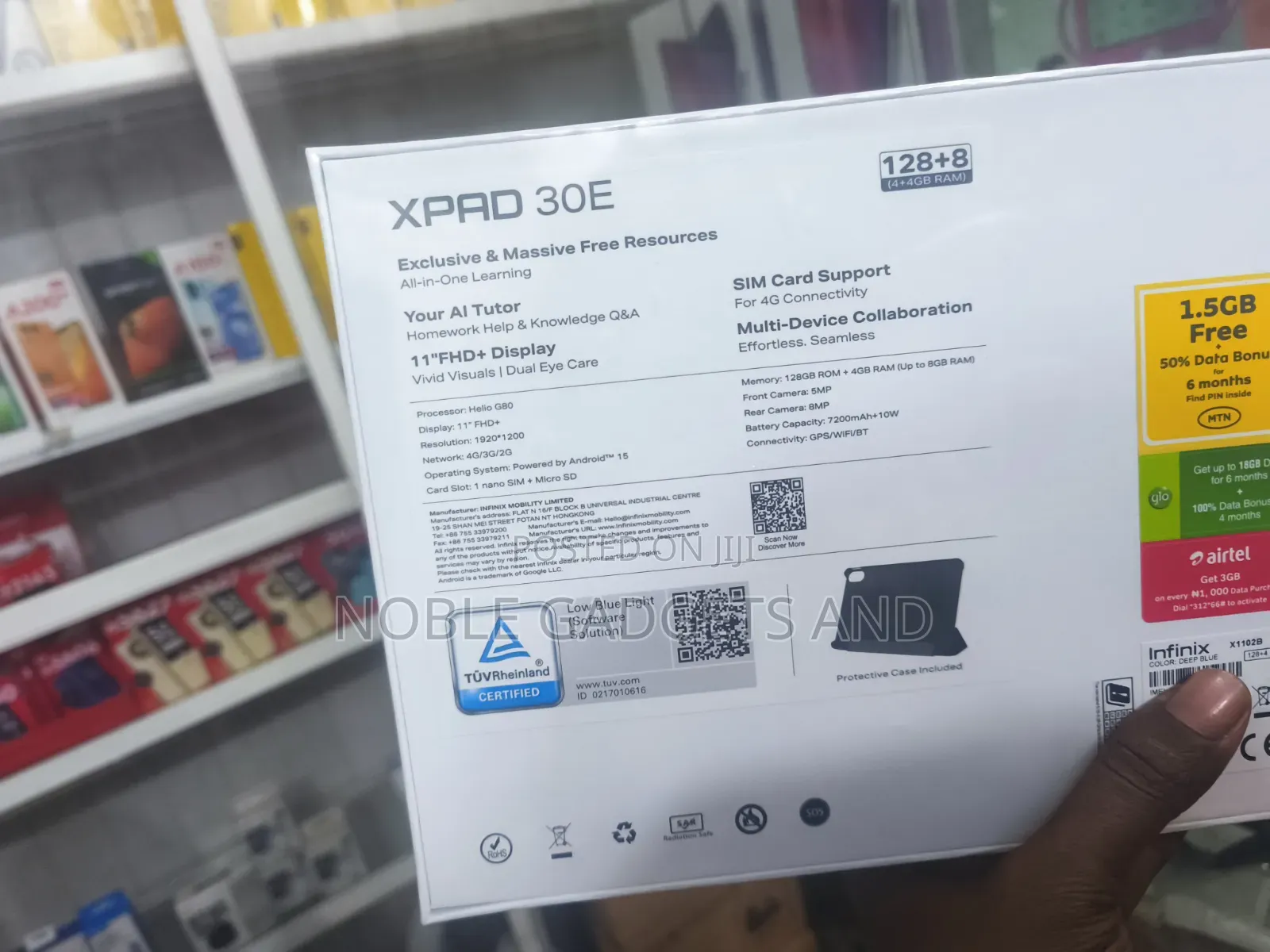 New Infinix Xpad 128 GB Gray