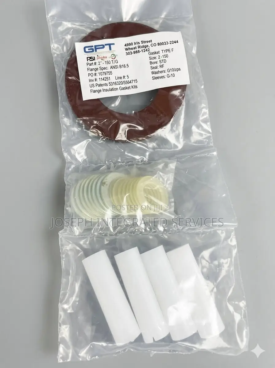 2-Inch, 150-Pound Type F Flange Insulation Gasket Kit.
