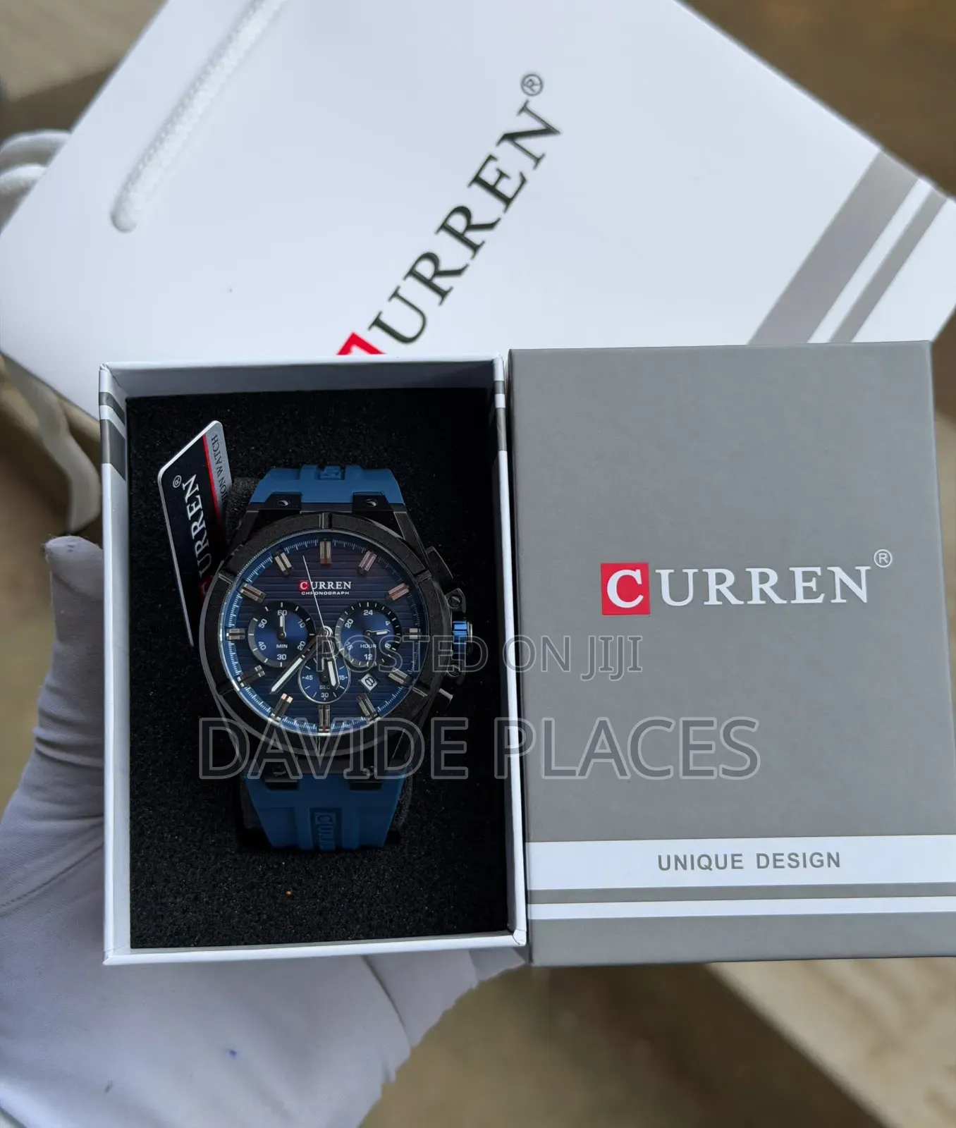Curren 8404 Chronograph Unisex Wristwatch, Available in Different Colo
