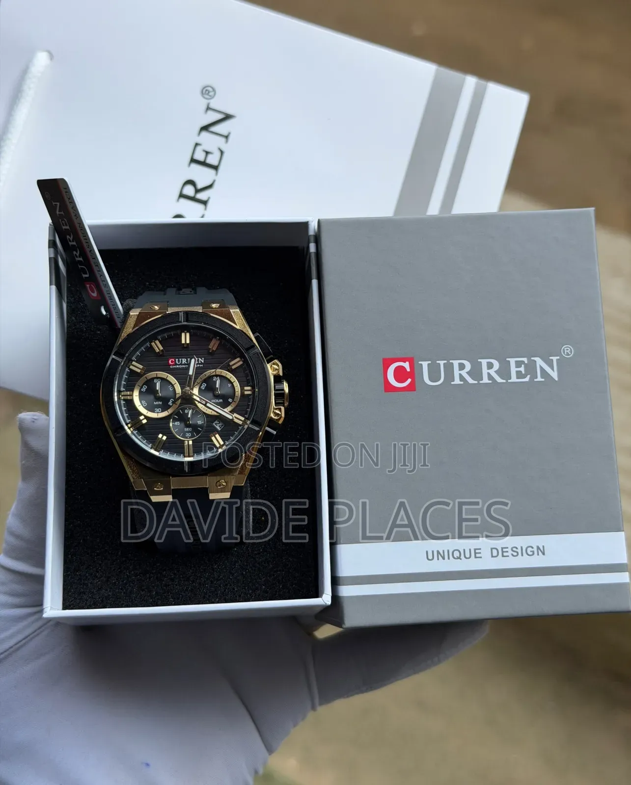 Curren 8404 Chronograph Unisex Wristwatch, Available in Different Colo