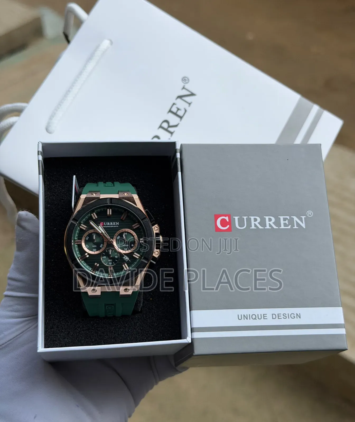 Curren 8404 Chronograph Unisex Wristwatch, Available in Different Colo