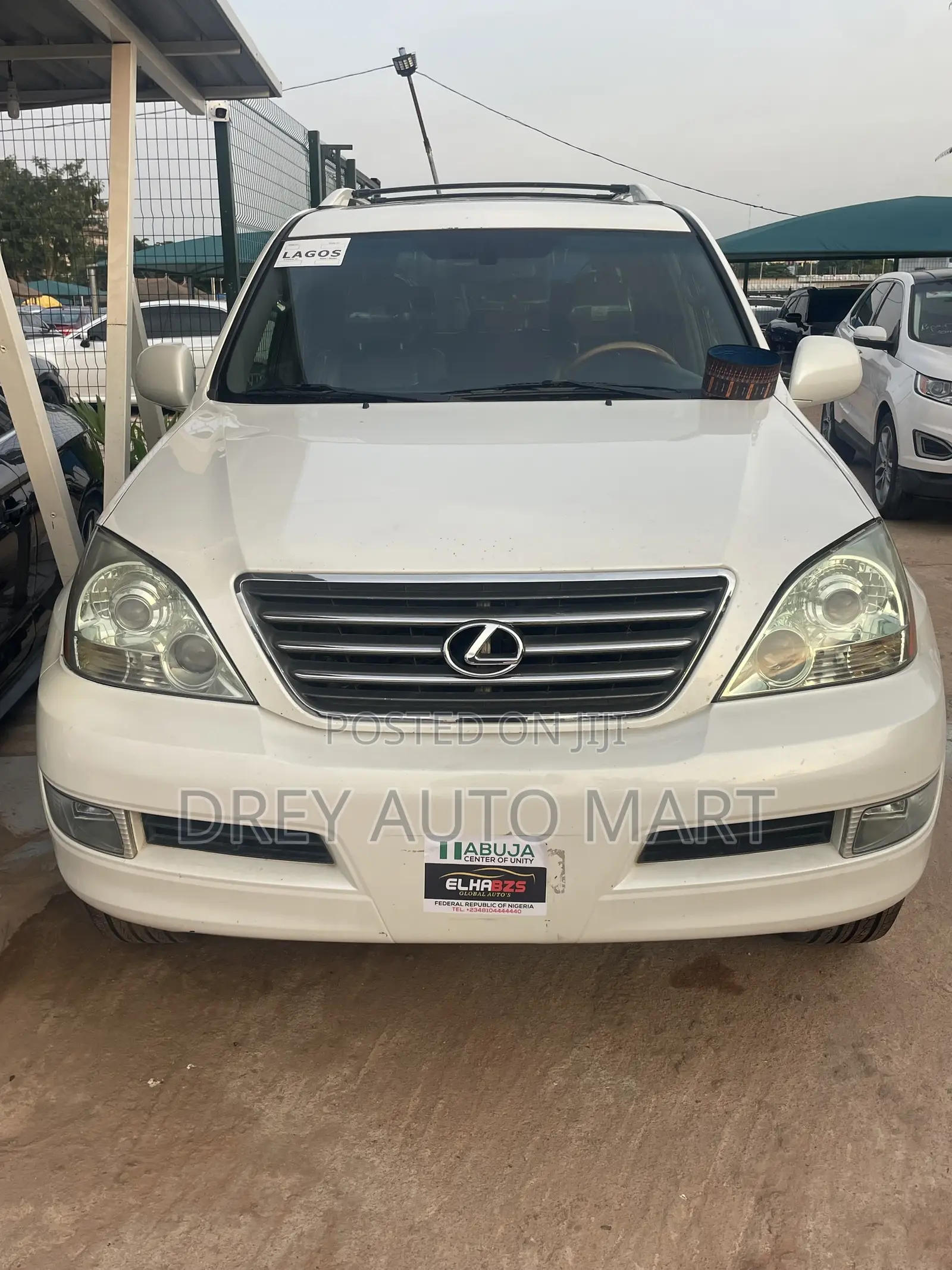 Lexus GX 470 Sport Utility 2006 White