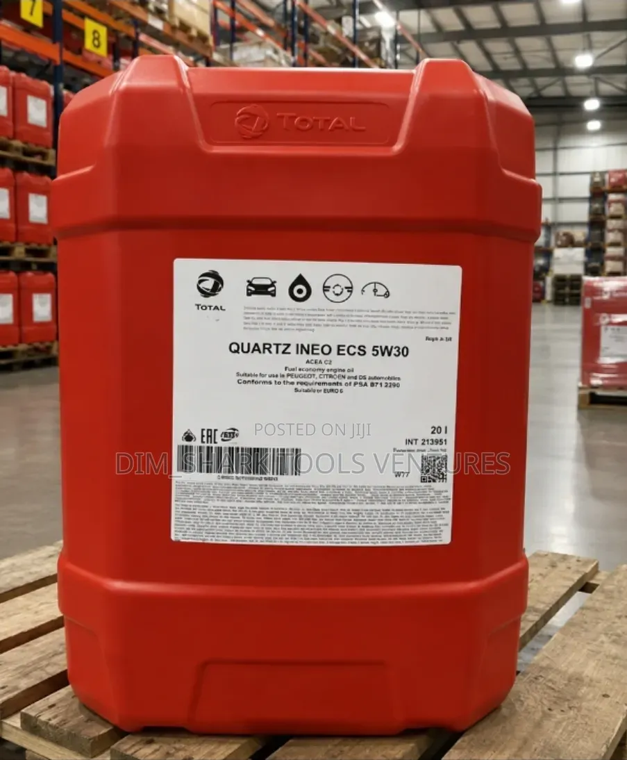 20-Liter of Total Quartz Ineo ECS 5w-30 Fuel-Economy Engine Oil