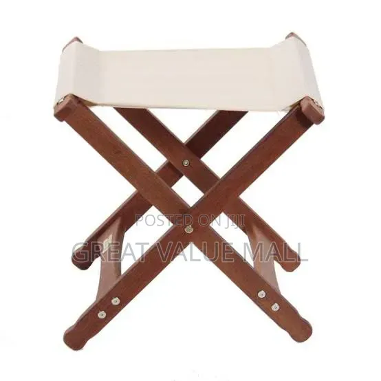 Wooden Folding Stool