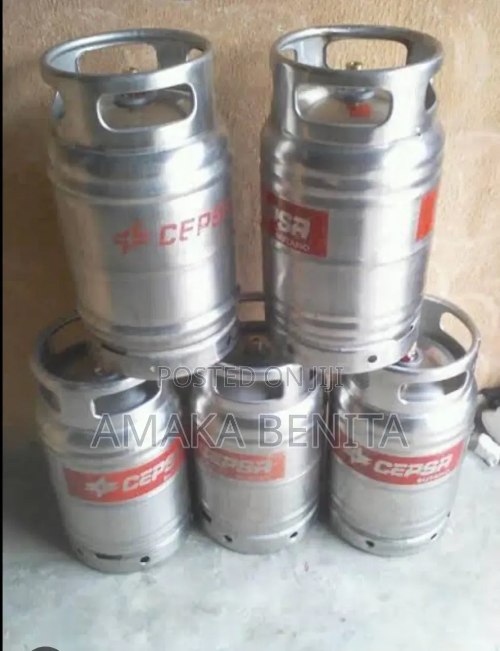 Stainless Cylinder 12.5kg