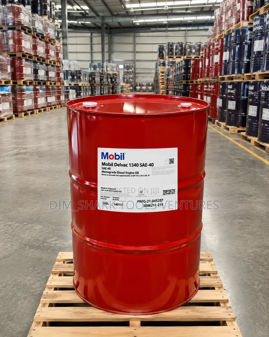 Mobil Delvac 1340 SAE-40 High-Performance Monograde Diesel Engine Oil