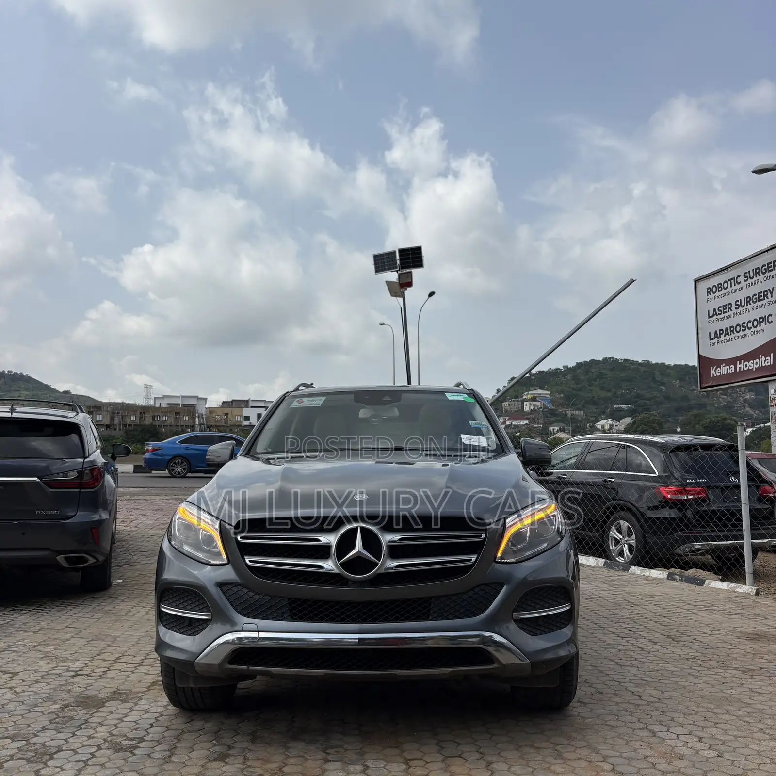 Mercedes-Benz GLE-Class GLE 350d 4MATIC 2018 Gray