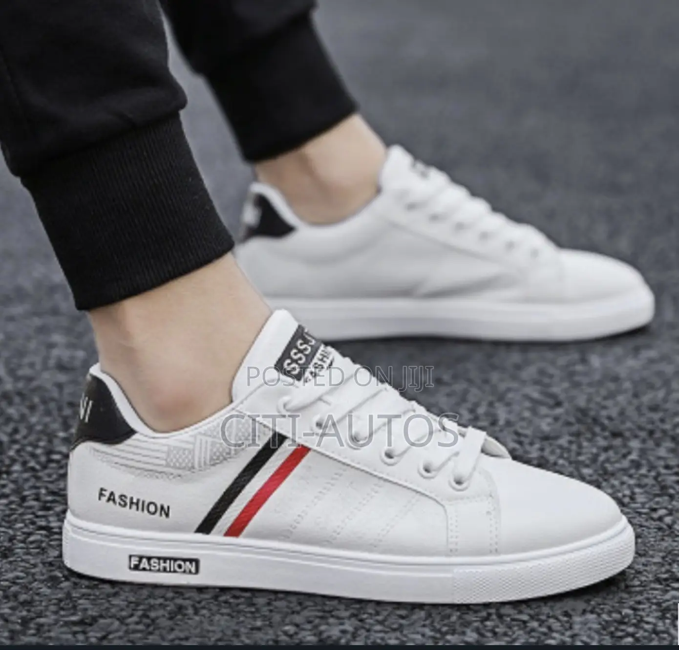White Leather Sneakers, Super Comfy