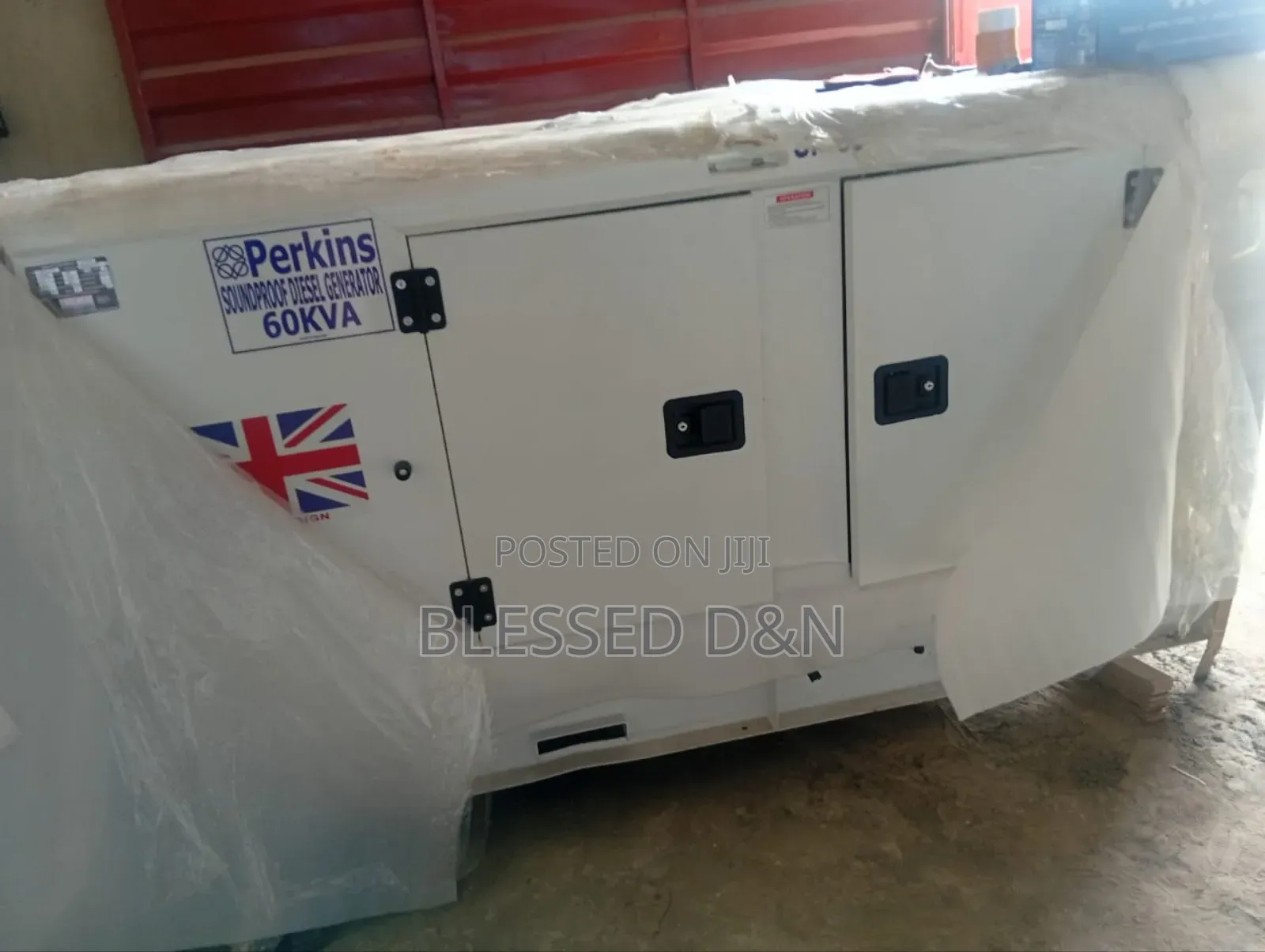 UK Perkins Soundproof Diesel Generator