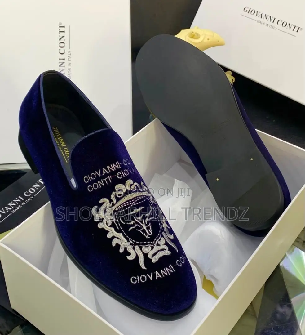 Suede Embroidered Men's Shoes | Refined Luxury Timeless Style