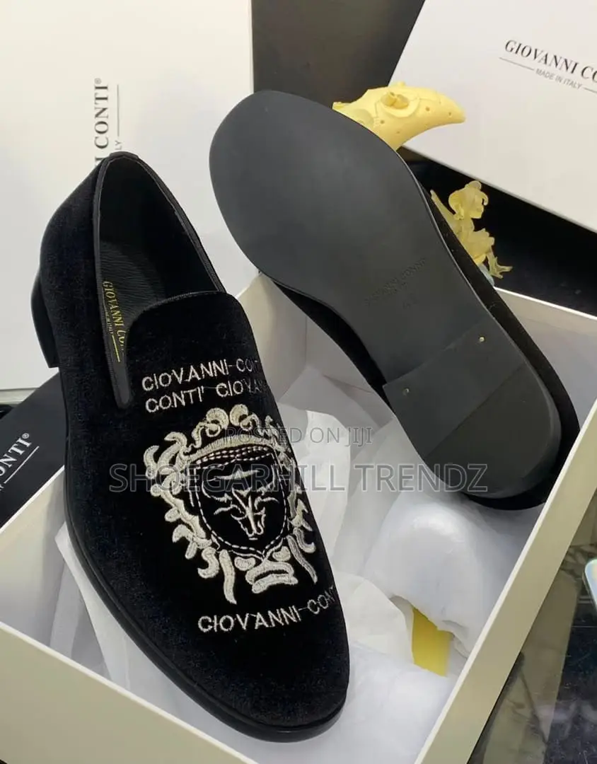 Suede Embroidered Men's Shoes | Refined Luxury Timeless Style