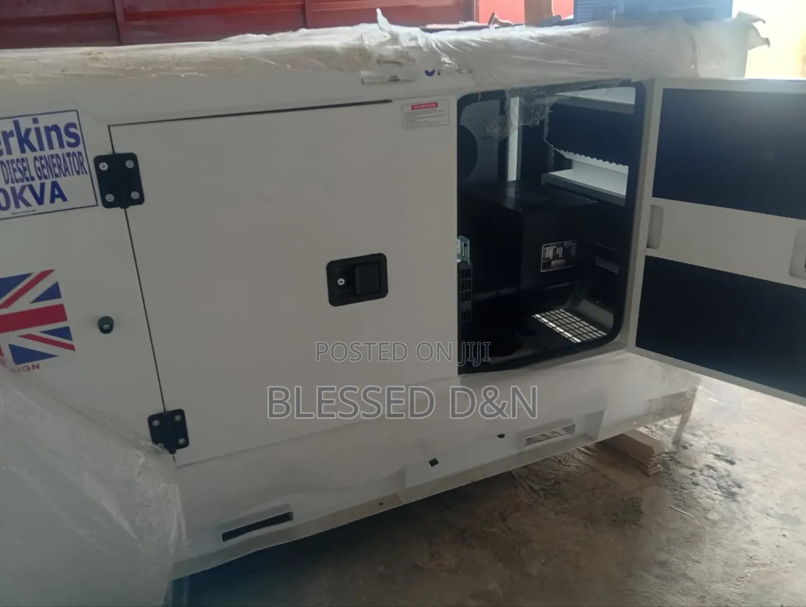 60kva UK Perkins Soundproof Diesel Generator