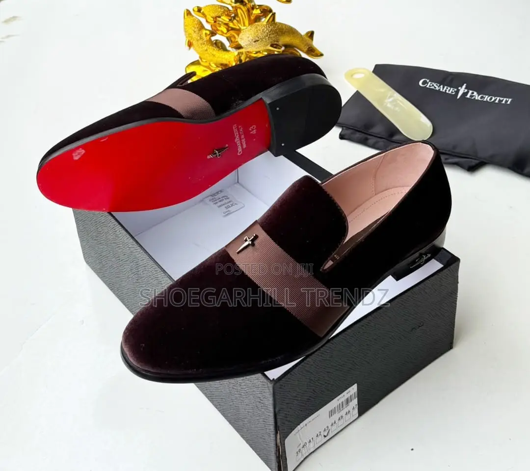 Cesare Paciotti Suede Velvet Men's Shoes | Italian Luxury Elegance
