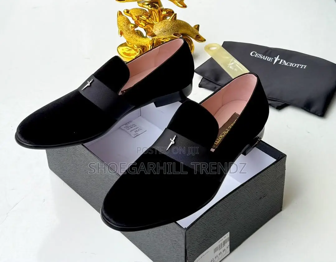 Cesare Paciotti Suede Velvet Men's Shoes | Italian Luxury Elegance