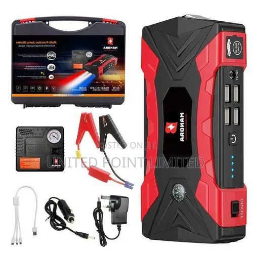 99800mah High Quality Power Bank Jump Starter With Tyre Inflator EKO