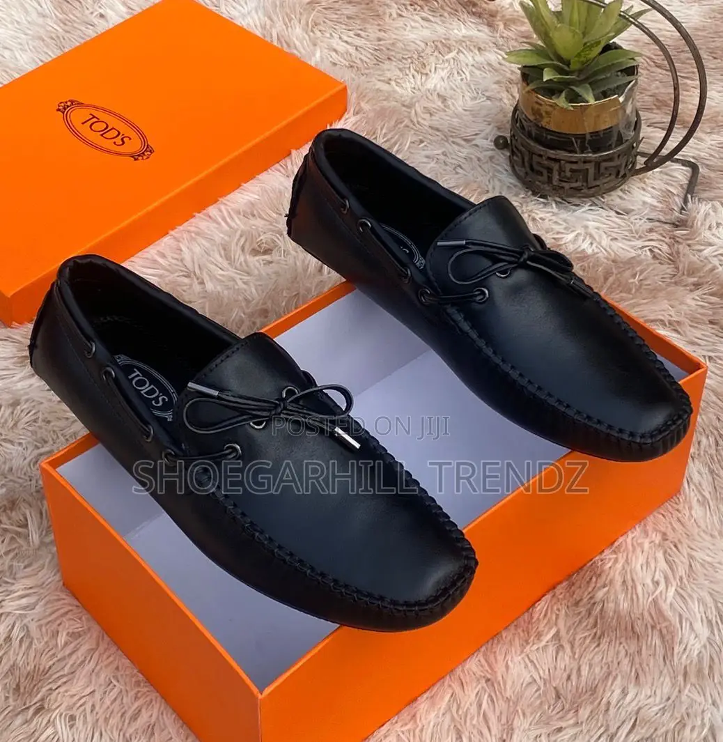 Men's Suede Leather Bow Tie Tod's Shoes | Refined Italian Elegance