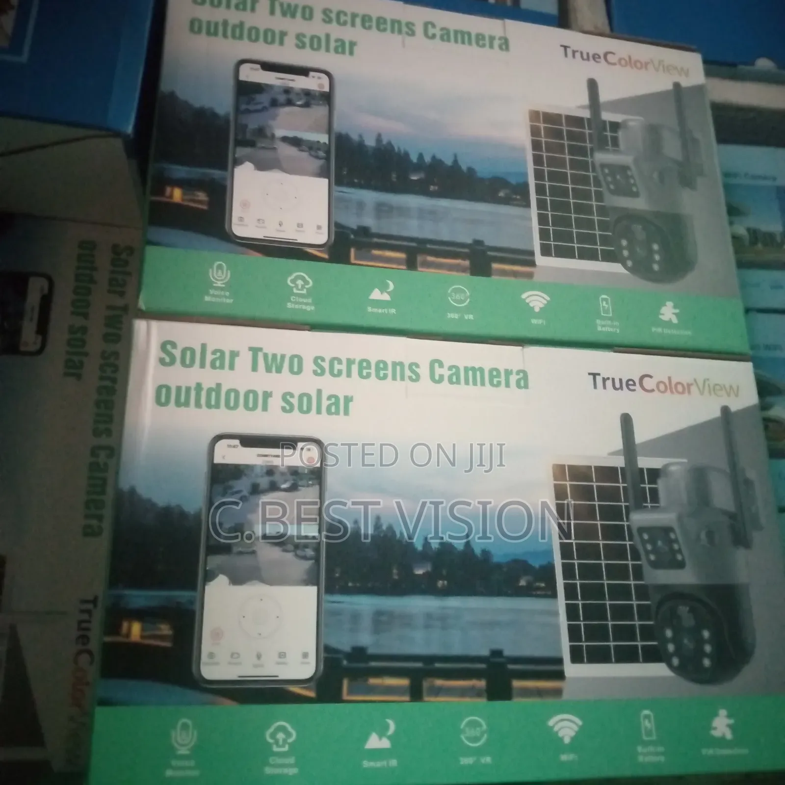 V380 Pro PTZ Dual Lens 4G Camera