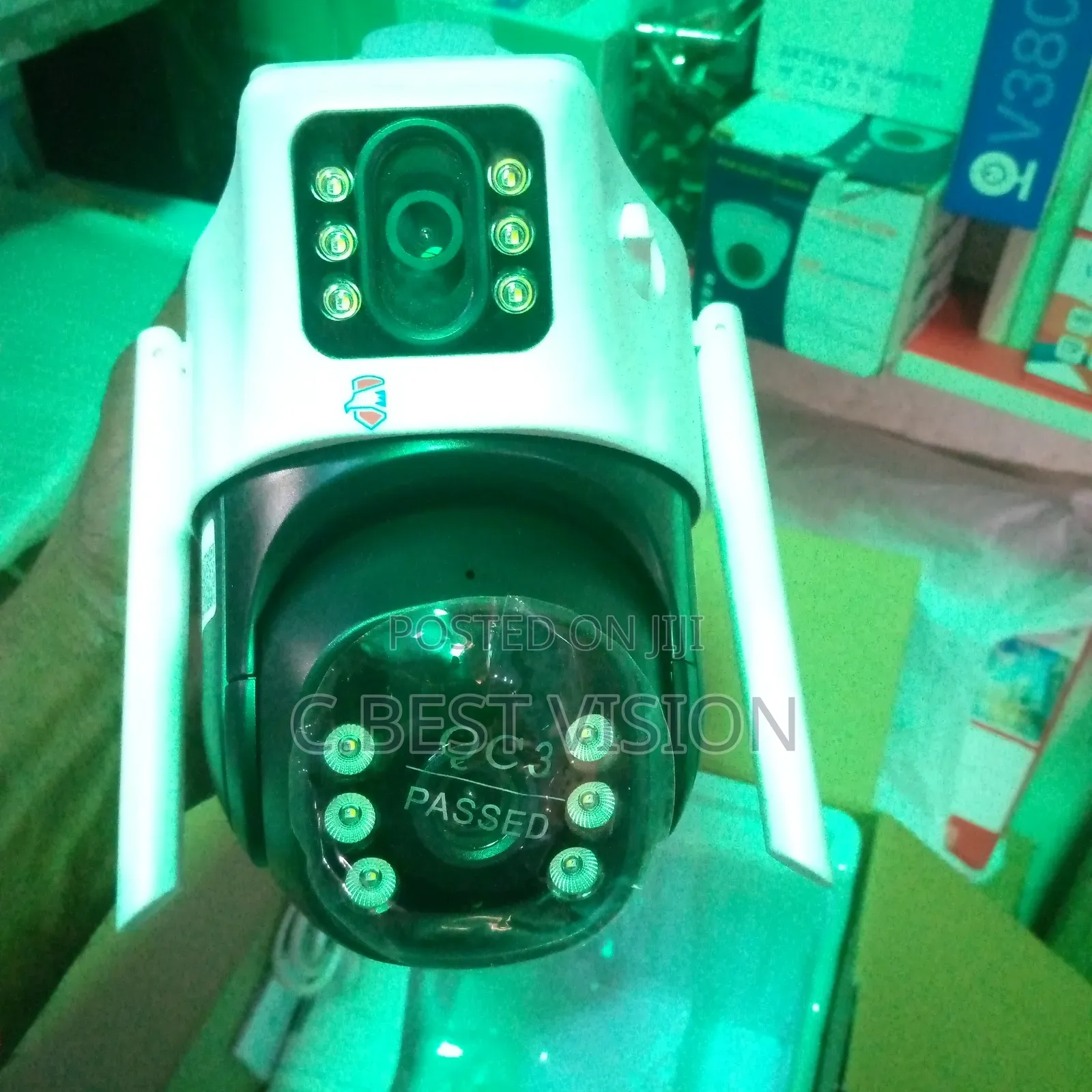 V380 Pro PTZ Dual Lens 4G Camera