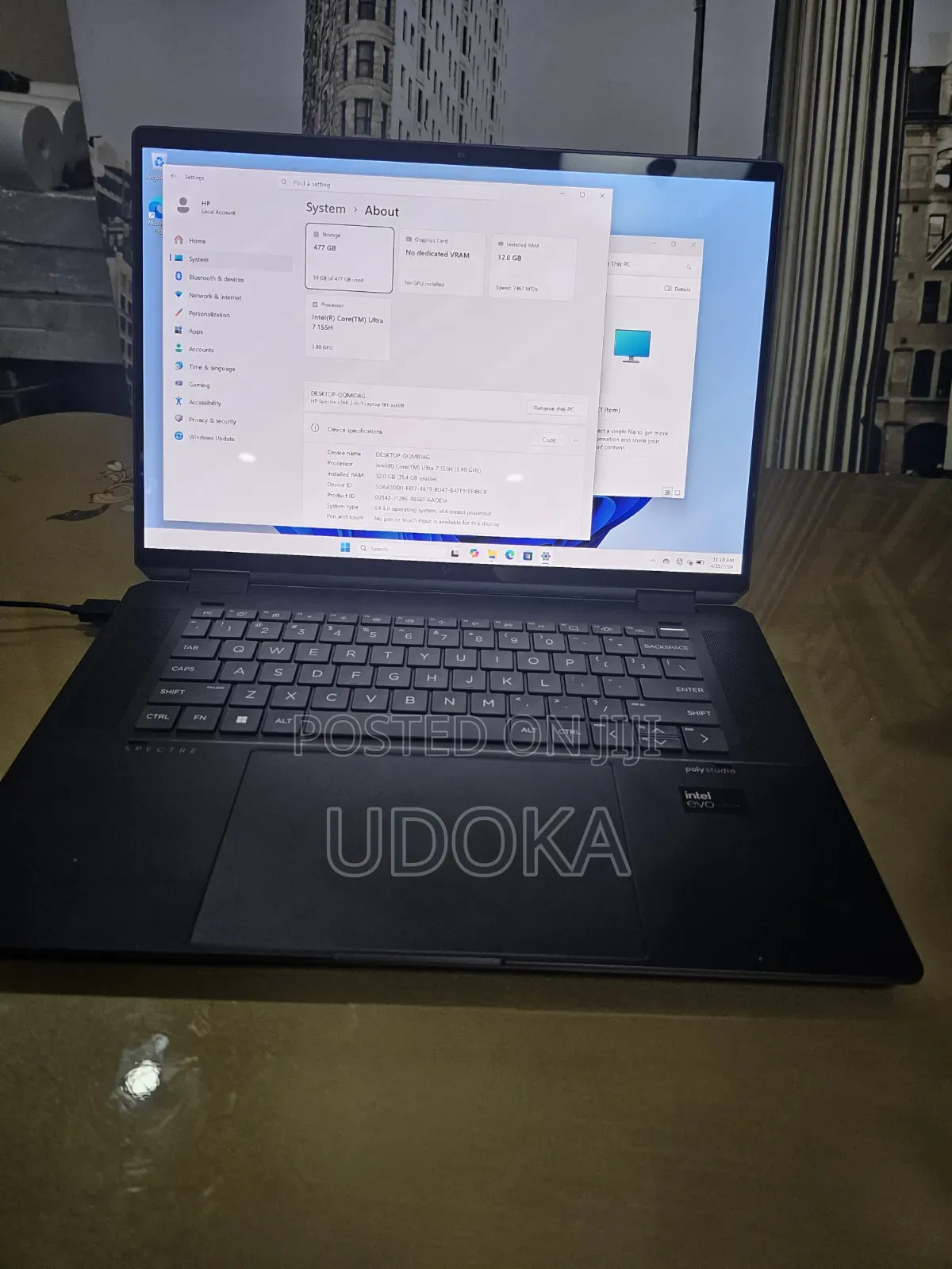 Laptop HP Spectre Xt Pro 32GB Intel Core Ultra 7 SSD 512GB