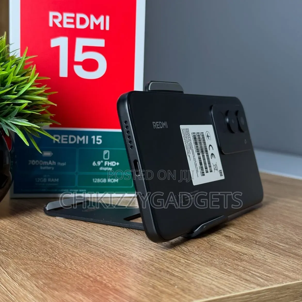 New Xiaomi Redmi 15 128 GB Black