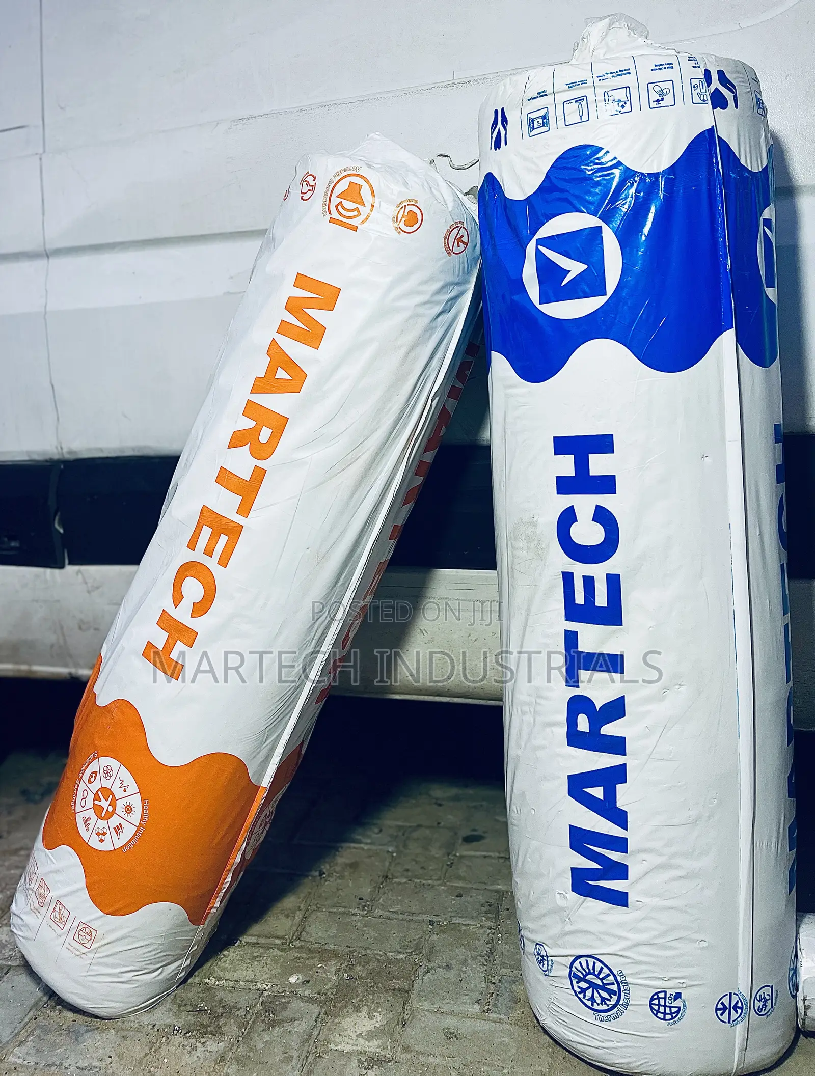 Martech Glasswool 50mm With Aluminium for Heat Sound Insulation24kg/M3
