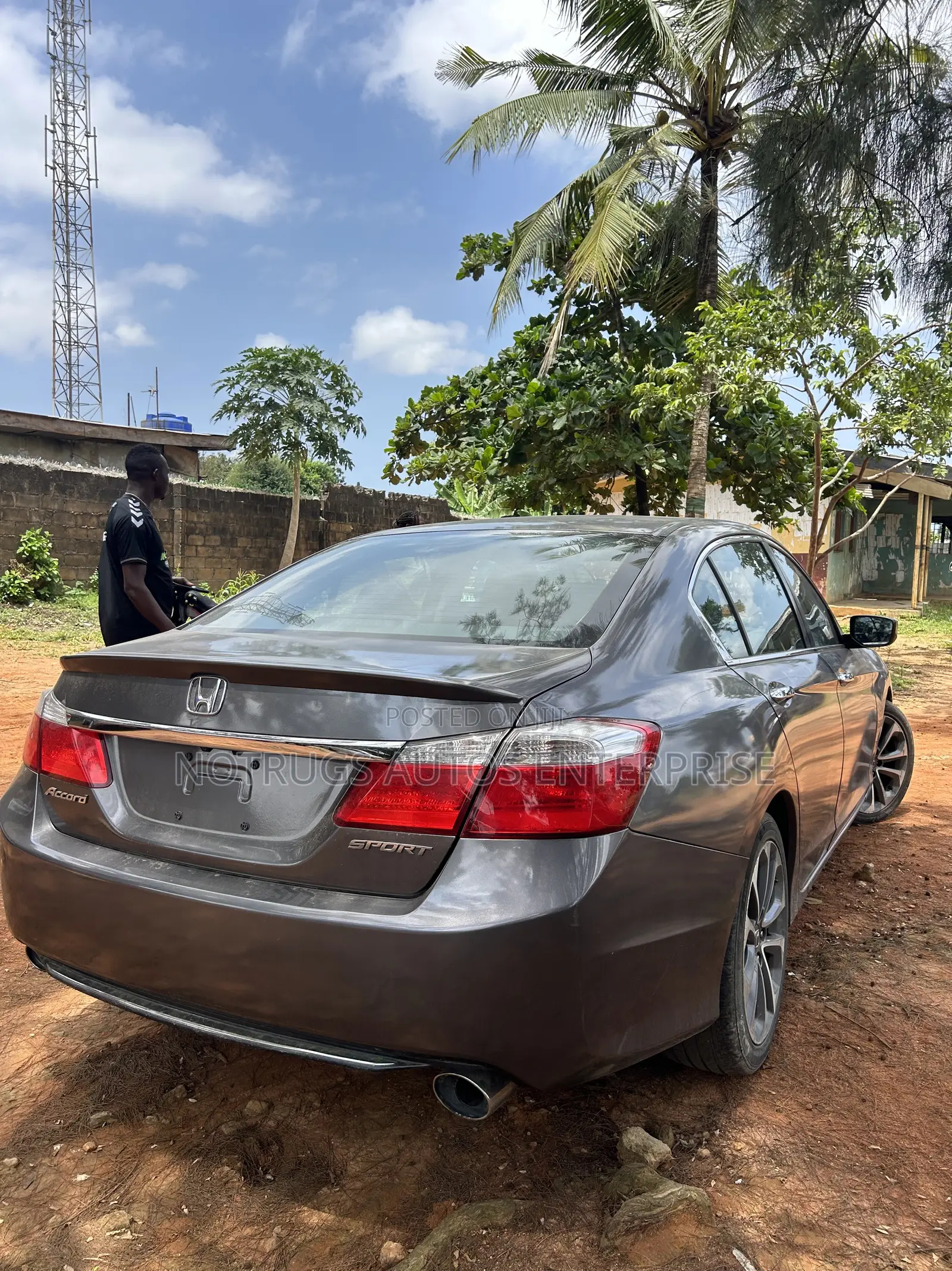 Honda Accord Sport 4dr Sedan (2.4L 4cyl 6M) 2015 Gray