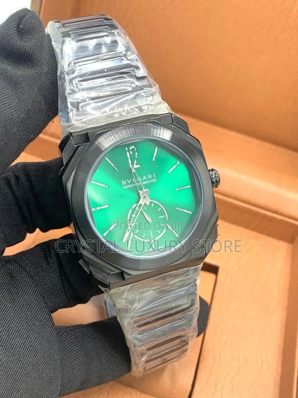 Bvlgari Quality Luxury Men Automatic Engine Wristwatch