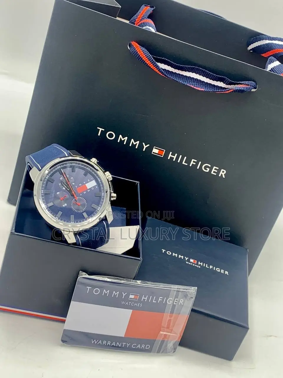 Tommy Hilfiger Quality Luxury Men Genuine Wristwatch