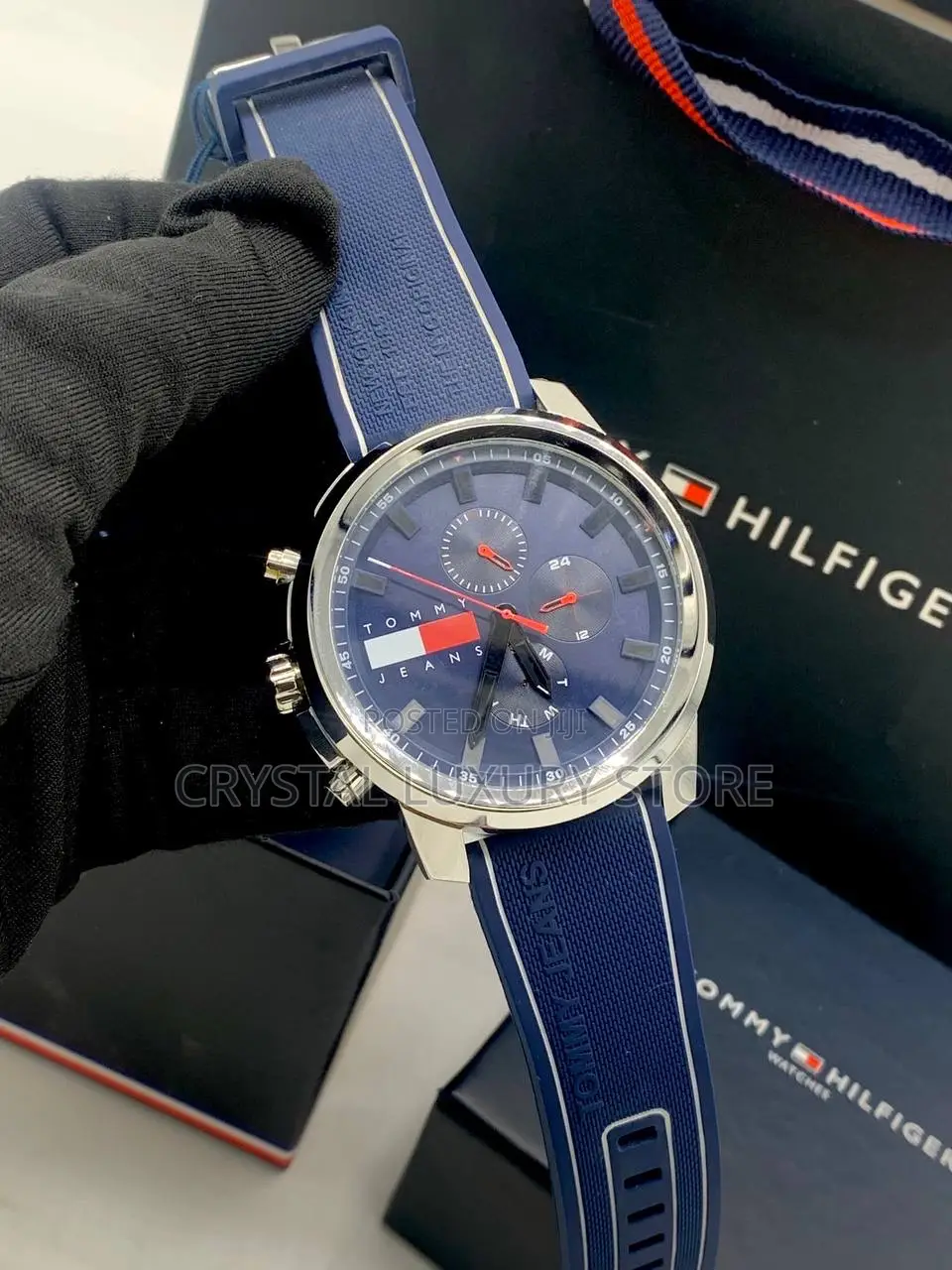 Tommy Hilfiger Quality Luxury Men Genuine Wristwatch