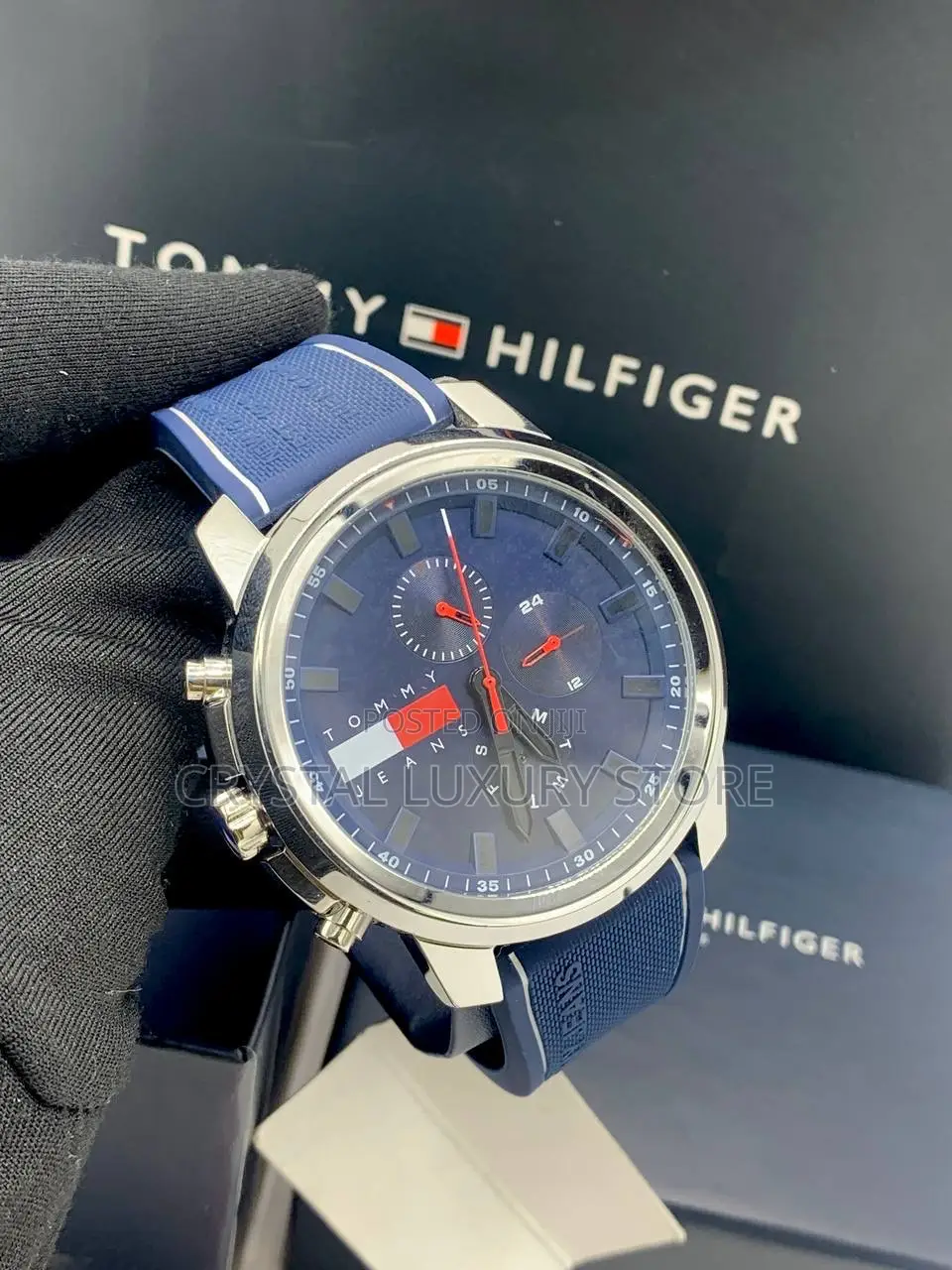 Tommy Hilfiger Quality Luxury Men Genuine Wristwatch