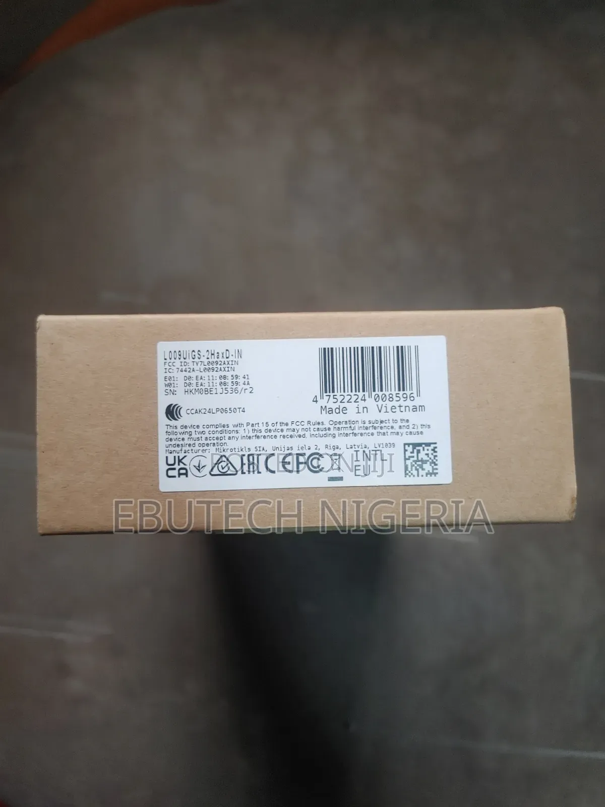 MikroTik L009UiGS-2HaxD-IN|8xGbit Ethernet,1x 2.5Gbit SFP WIFI6 Router