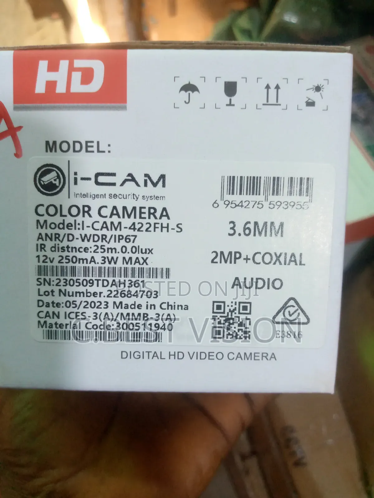 2MP Outdoor Indoor Security Surveillance Camera.