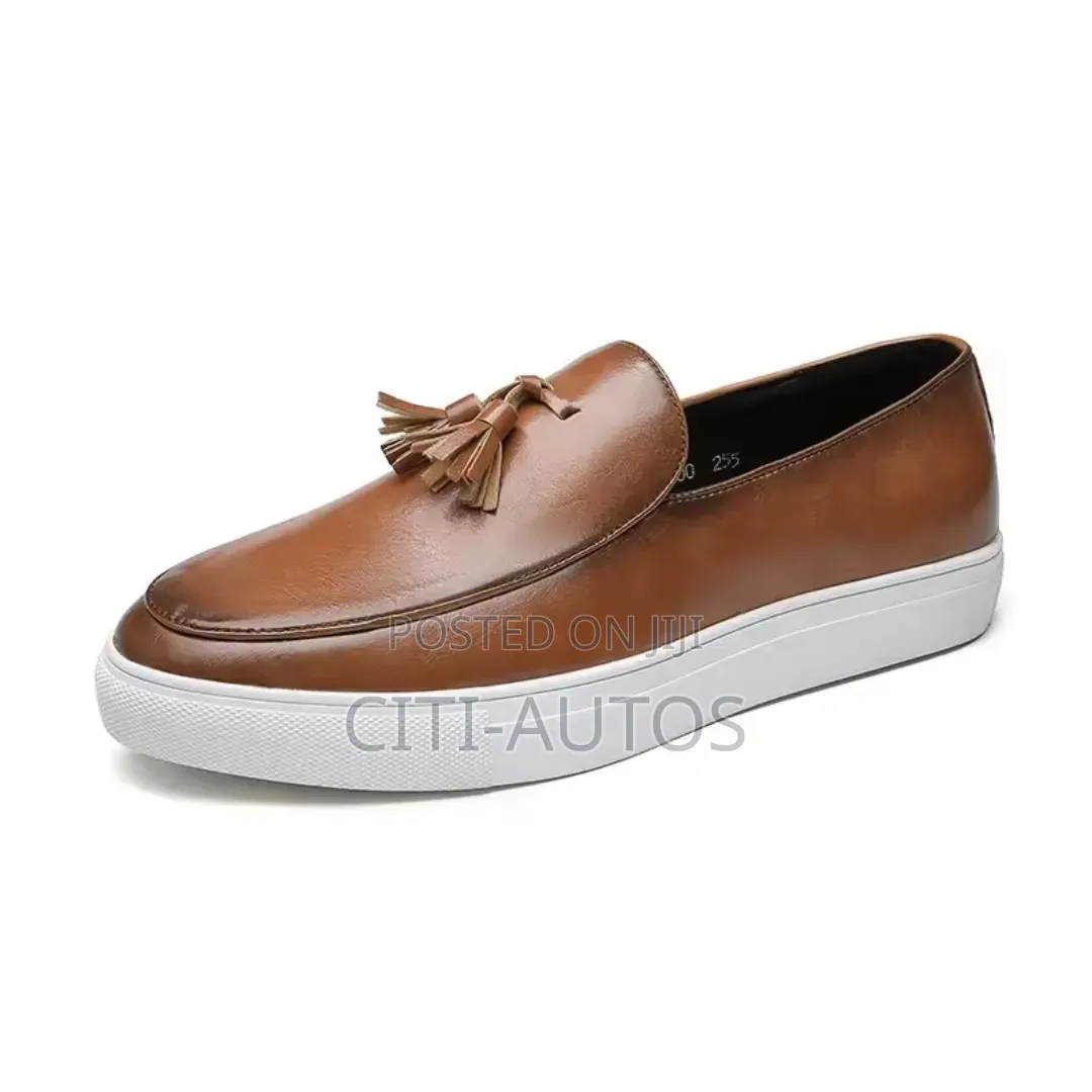 Classy Men's Premium Tassel Loafers Shoe- 4 Leisure Trips Daily Runs
