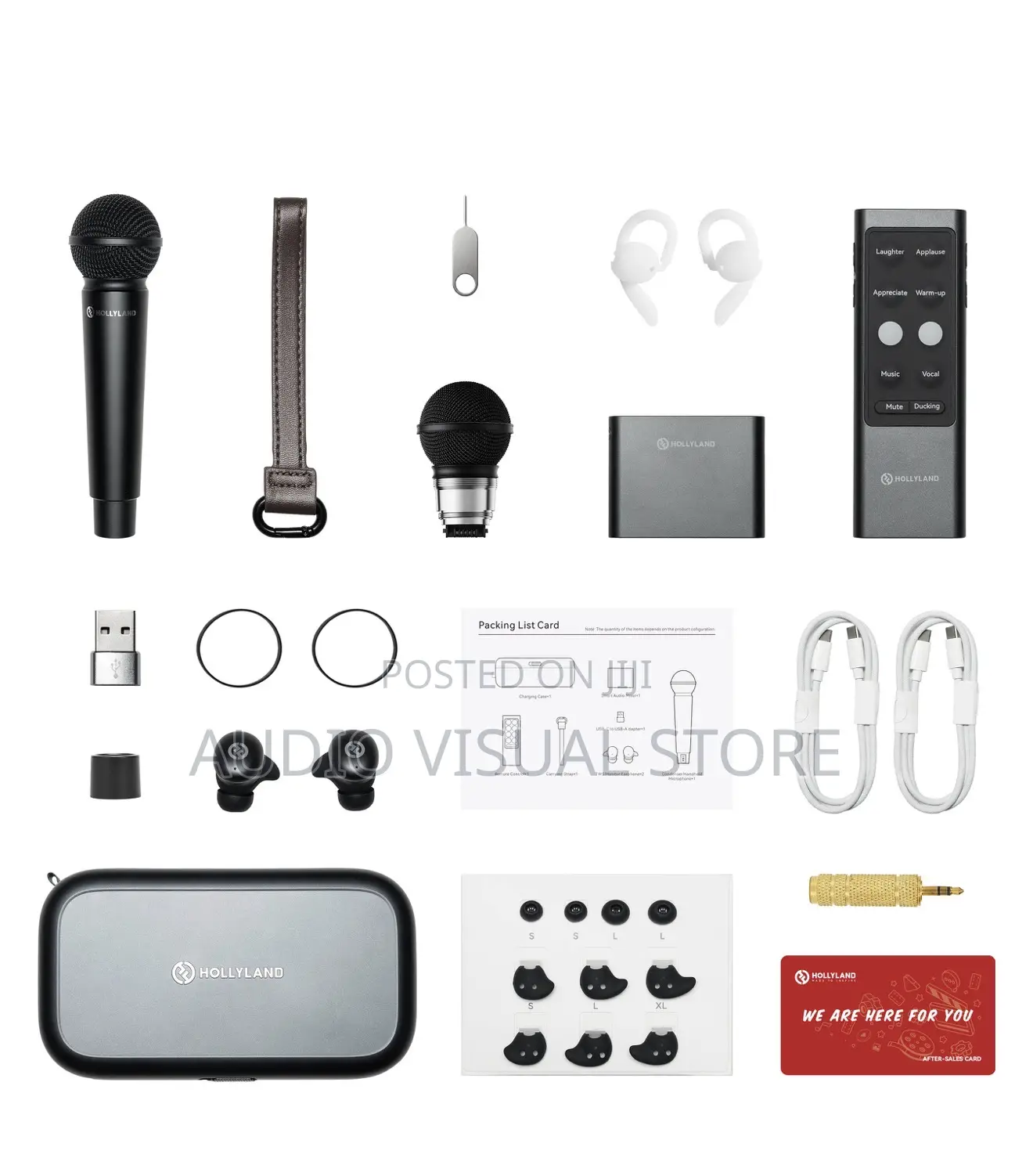 Hollyland MELO P1 Ultimate Combo Wireless Handheld Microphone System