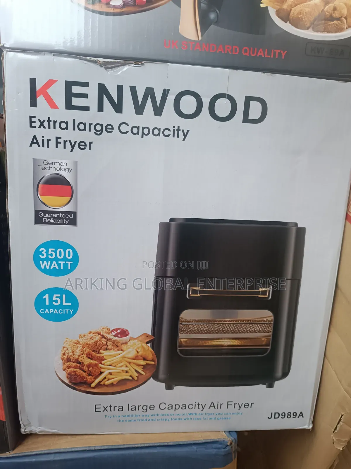 Kenwood 15L Healthy Cooking Air Fryer