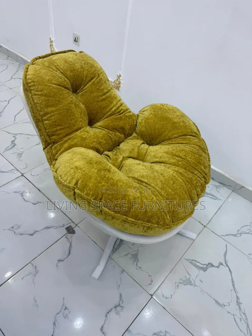 Rotating Relax Accent Fabric Chairs