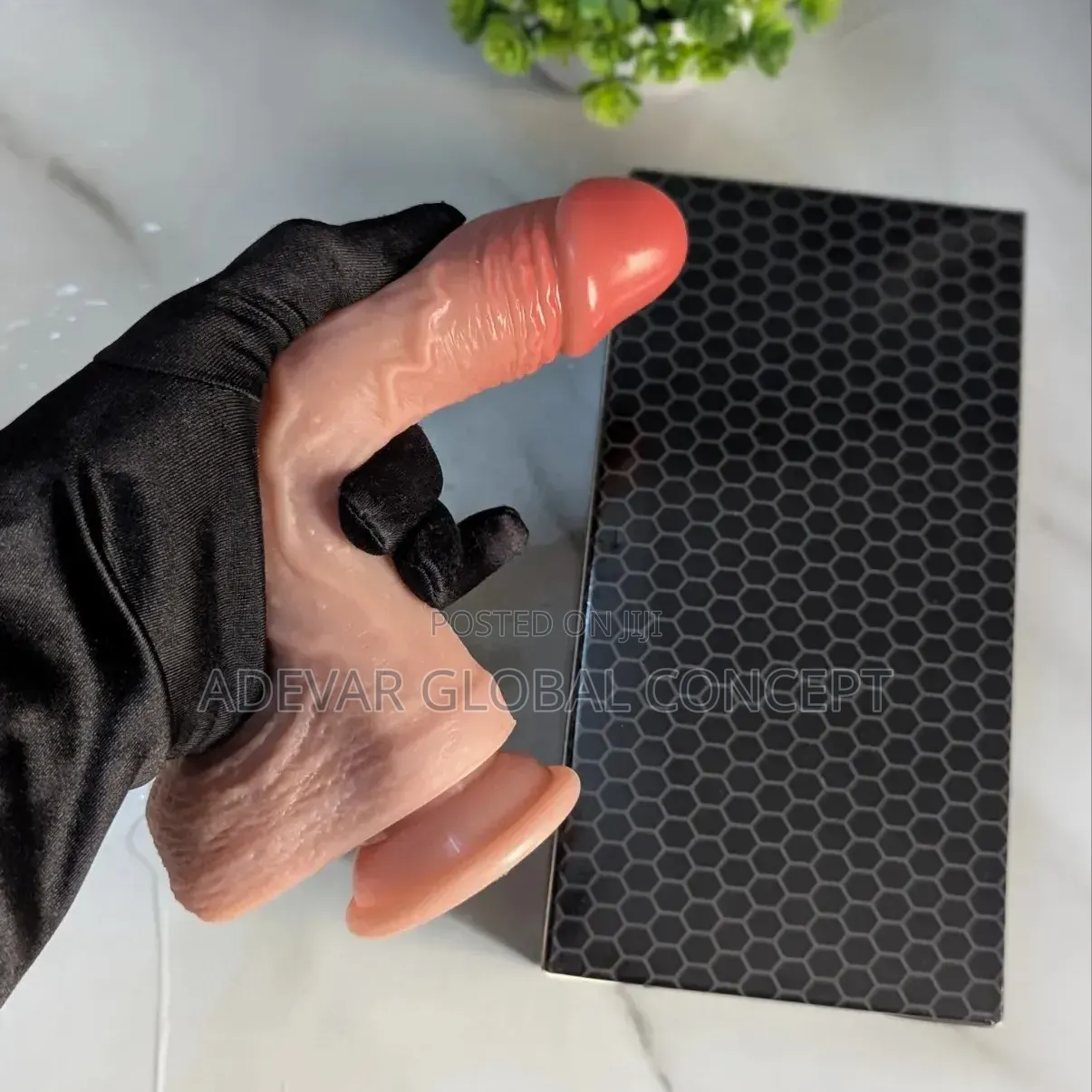 8 Inches Liquid Silicone Non Vibrating Dildo Sex Toy