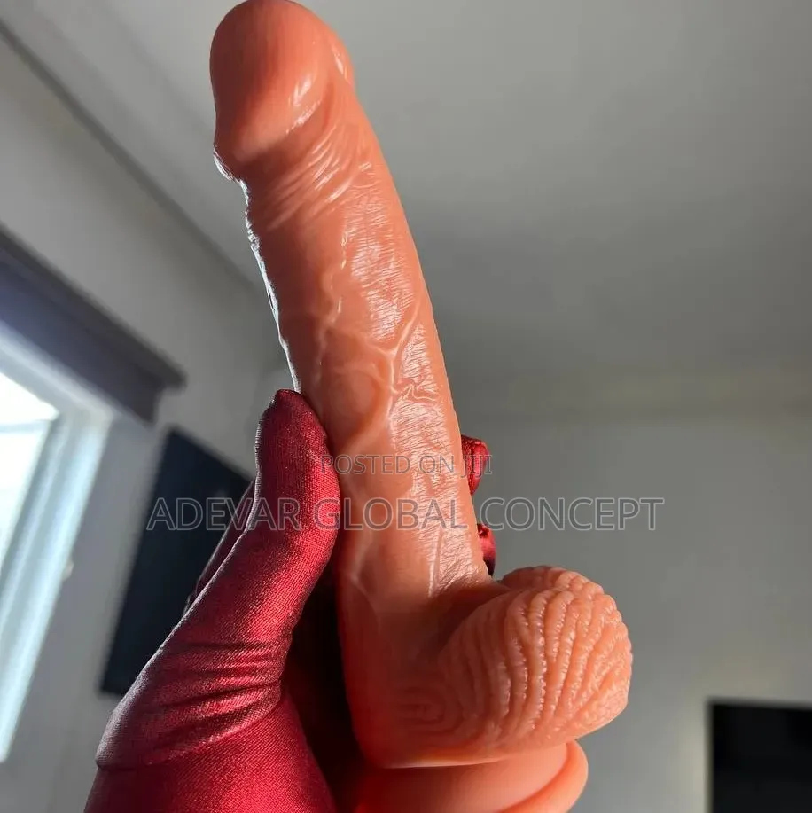 8 Inches Liquid Silicone Non Vibrating Dildo Sex Toy