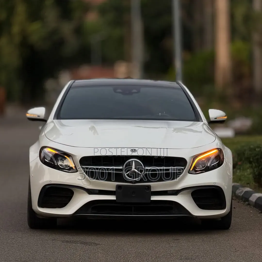 Mercedes-Benz E63 2019 White