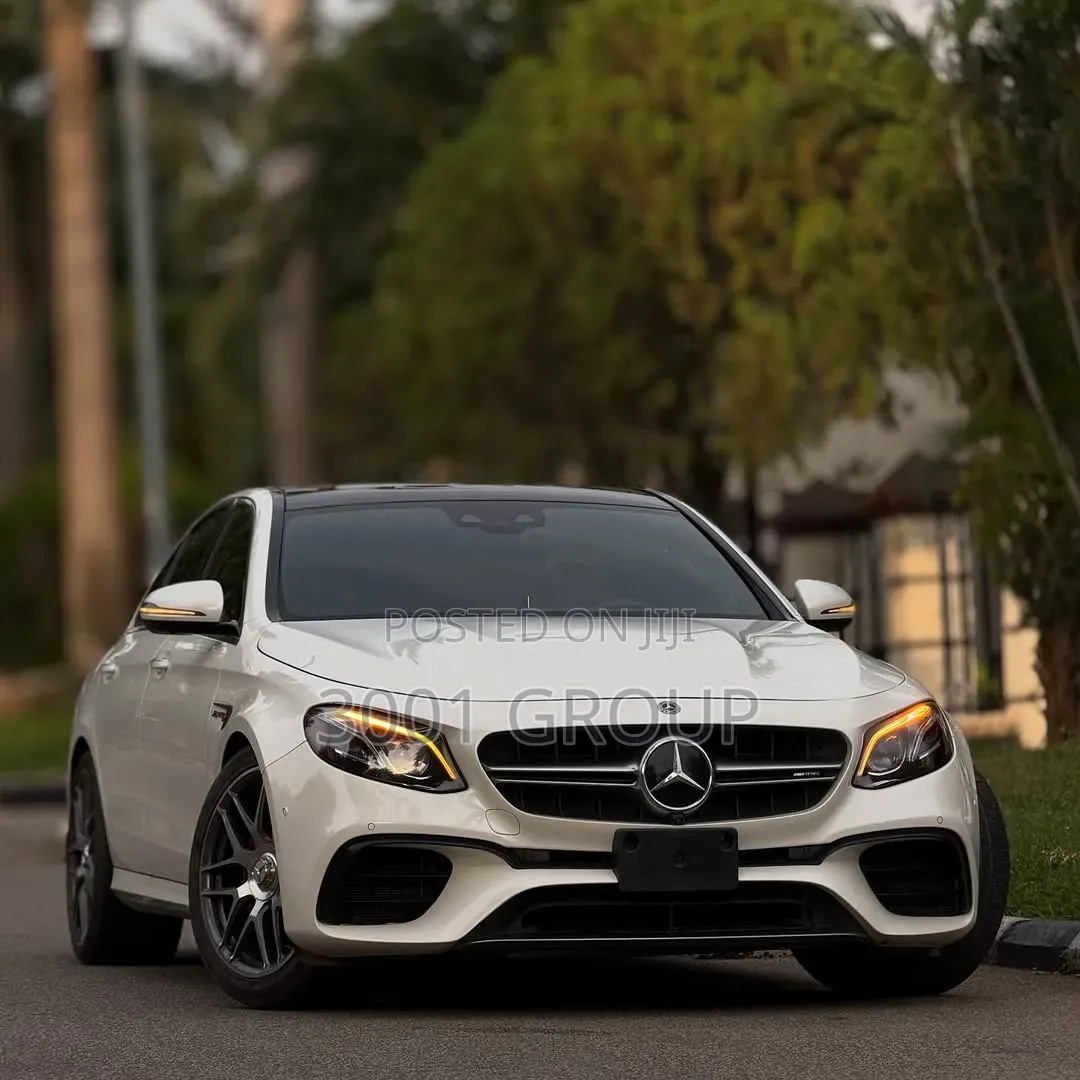 Mercedes-Benz E63 2019 White